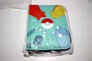 TRADING CARD BINDER ZIPPERED MULTICOLOR