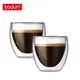 【丹麥bodum】PAVINA 雙層玻璃杯兩件組 250cc-2入｜咖啡杯 水杯 最高可耐176度C♥輕頑味