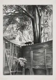 Cat : Mabel Dwight : Circa 1930 : Archival Quality Art Print