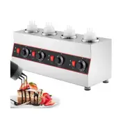 Sauce Warmer Dispenser Sauce Bottle Warmer Nacho Cheese Warmer Dispenser with...