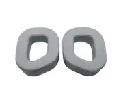 Replaceable Memory Foam Headphone Earpads for CORSAIR HS80 RGB Headphones Buckle Ear Pads Audio Accessories - Gray - net