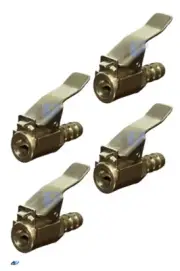 4 pcs Xtra-Seal 17-504 Euro-Style Chuck With Hose Barb (Open) 31Inc.