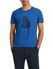 [Marcs] Wise Owl Tee in Cobalt