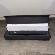 BRAND NEW! LNKOO WIRELESS PRESENTER CLICKER REMOTE LASER POINTER FLIP PEN