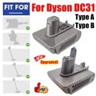Adapter for Milwaukee for Makita 18V Battery to for Dyson DC31 DC34 DC35 DC44