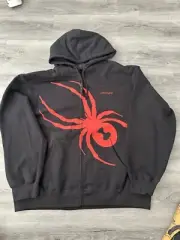 Supreme Spyder Zip Up Hoodie Black X-Large Order Confirmed