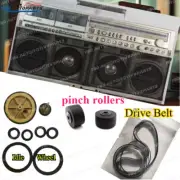 Idle Wheel Pinch Roller Rubber Tape Drive Belt for Sharp GF-777 Cassette Deck