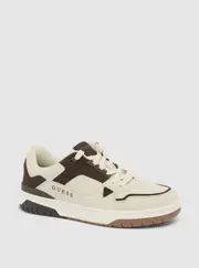 GUESS White Nadine Low-Top Sneakers Size: 12