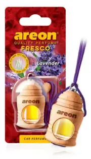 AREON Fresco FRTN15 Hanging Car and Home Air Freshener, Lavender (pack of 3)