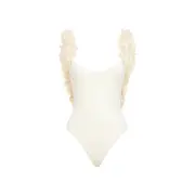 [La Reveche] La Reveche-Ivory Amira One-Piece Swimsuit-Donna M STAND