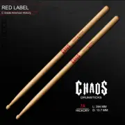 7A DRUM STICKS CHAOS 7A DRUMSTICKS – RED LABEL DRUM STICKS AMERICAN HICKORY