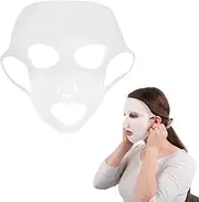 Silicone Masque Holder - Reusable Masque Cover,Silicone Face Wrap for Masque, Prevent Evaporation, Beauty Face Tool for Women, Skin Nourishing