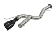 aFe MACH Force-Xp 3" 304 Axle-Back Exhaust System Black Tips 135i E82 E83 08-13 (for: BMW)