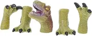 1Set Funny Dinosaurs Puppet Interactive Vinyl for Realistic Design Promotes Parent Communication Present for Boys and Engaging Playtime Experience