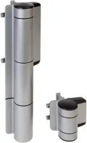 Mammoth 180° Gate Hinge Self-Closing Aluminium Silver Anodized (w/Dino)