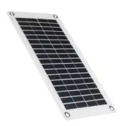 The 10W 18V solar panel charger for charging 12V car battery, semi flexible