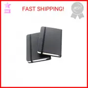 ZZTX 2 Pack Small Pocket Notebook 3.5" x 5.5" Hardcover Lined Paper Mini Notepad