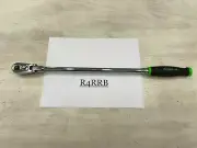Snap-on Tools NEW 3/8" Drive GREEN Xtra Long Quick Release Flex Ratchet FHRLLF80