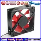 LF# 8cm Computer Cooling Fan 3Pin+4Pin Quiet CPU Cooler Chassis Case Water Fan