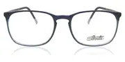 Silhouette SPX Illusion 2943 4510 Men's Glasses Blue Size 53 - Private Health Rebate - Blue Light Block Available