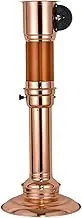 Dualoai BBQ Smoke Extraction Tube Upper Stretching Pipe Barbecue Grill Ventilation for Meat Shops, Copper