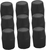 ERINGOGO 9pcs Guitar Stand Leg Pad for Acoustic Guitar Saxophone Stand Microphone Non-slip Rubber Foot Protector