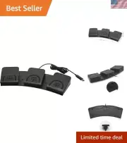 Upgraded USB Triple Foot Pedal Switch Control 3 Three Key Footswitch Program ...
