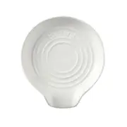 Baccarat Le Connoisseur Round Spoon Rest - White