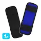 AC Rabbit DIY多用途氣墊釋壓減重墊(加寬型)(安全帶、背包可用) 藍
