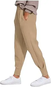 [Generic] Baggy Sweatpants for Women Elastic High Waist Running Workout Joggers Pants Lightweight Comfy Yoga Pants with Pockets