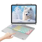 Keyboard Case for iPad Air 13-inch (M2, 2024) & iPad Pro 12.9 (6th/5th/4th/3r...