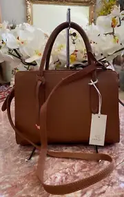 NWT RADLEY London Dukes Place Brown Leather Satchel, $295