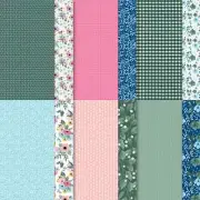 Stampin' Up! FITTING FLORETS DSP - (12) 6x6 Sheets
