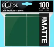100 ULTRA PRO ECLIPSE MATTE FOREST GREEN DECK PROTECTORS Standard Card Sleeves