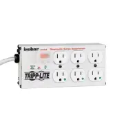 Tripp Lite Isobar Surge Protector Medical Metal 6 Outlet 15' Cord