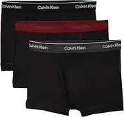 [Calvin Klein] Men's Cotton Classics 3PK (New) Trunk 3PK Trunk 3PK