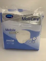 1 Pack of 14 MOLICARE Pull-ups Size M Premium 6 Drop Hartmann Incontinence NEW
