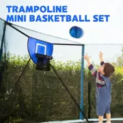 Mini Trampoline Basketball Hoop Basketball Training Lightweight Backboard