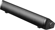 V105 Speaker Bar Computer Speakers Wired Computer Sound Bar Stereo USB Powered Long Soundbar Speaker with Sound Rich Bass for TV PC Cellphone Tablets Desktop Laptop