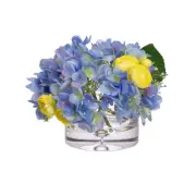 Glamorous Fusion Hydrangea & Ranunculus Mixed Artificial Fake Plant Flower Decor