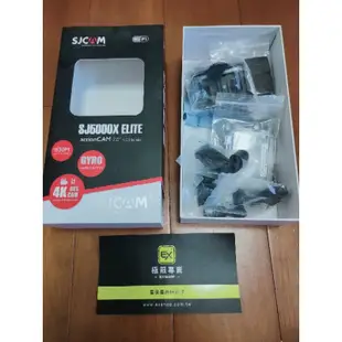 SJCAM SJ5000X Elite 防水型運動攝影機 行車記錄器運動攝影機 4K高清WIFI