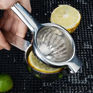不鏽鋼檸檬夾 手動榨檸檬 檸檬榨汁機 檸檬壓汁器 小型酒吧壓汁器