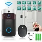 Smart Wireless WiFi Video Doorbell Camera Phone Door Bell Ring Intercom Security