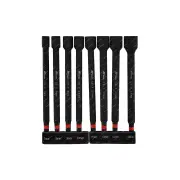 8 Pcs of PK Tool Long Reach Magnetic Nut Driver Set - 1/4" Hex Cr-V