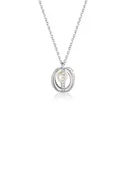 MAJESTY FRESHWATER PEARL PENDANT SILVER