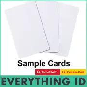 SAMPLE PACK POPULAR FORMATS KEY TAG CARD RFID NFC KEYFOB CARDS 125KHz 13.56MHz