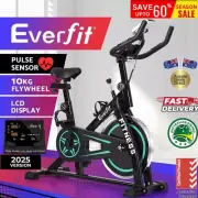 Everfit Spin Bike Exercise 10kg Flywheel Gym Home Fitness Cycling 150kgCapacity