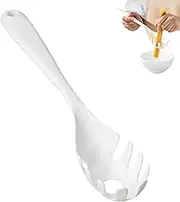 Kitchen Pasta Fork, Spaghetti Spoon, Noodle Fork, Heat Resistant Kitchen Tool, Dumpling Spoon, Long Handle Spoon, Kitchen Serving Utensil, Cooking Spoon for Pasta, Ergonomic Pasta Server