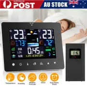 Wireless Weather Station Indoor Outdoor LCD Digital Weather Forecast Thermometer