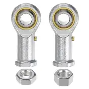PHSB6 3/8" Female Rod End Set - 2pack of 3/8-24 Left & Right Thread with Jam Nut